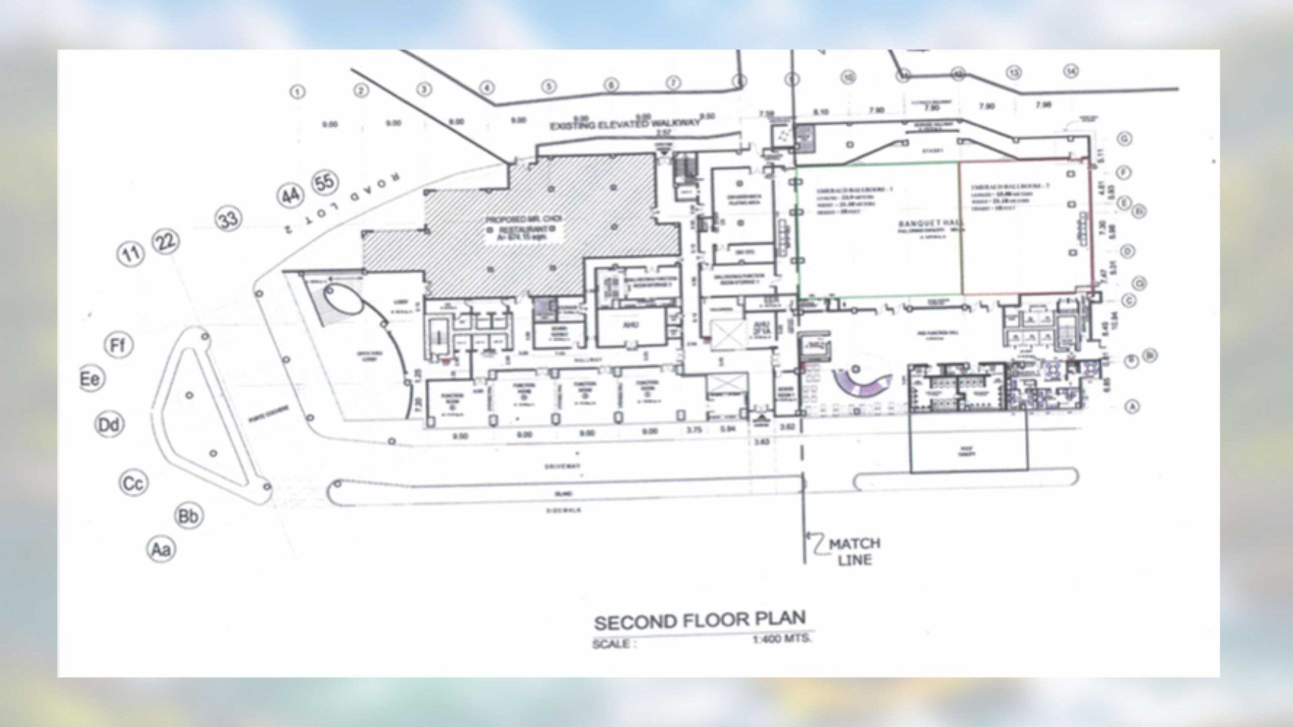 Second floor plan